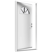 Exklusive Holzhaustür