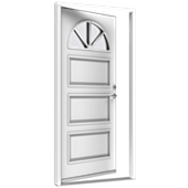 Exklusive Holzhaustür