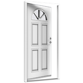 Exklusive Holzhaustür