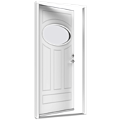 Exklusive Holzhaustür